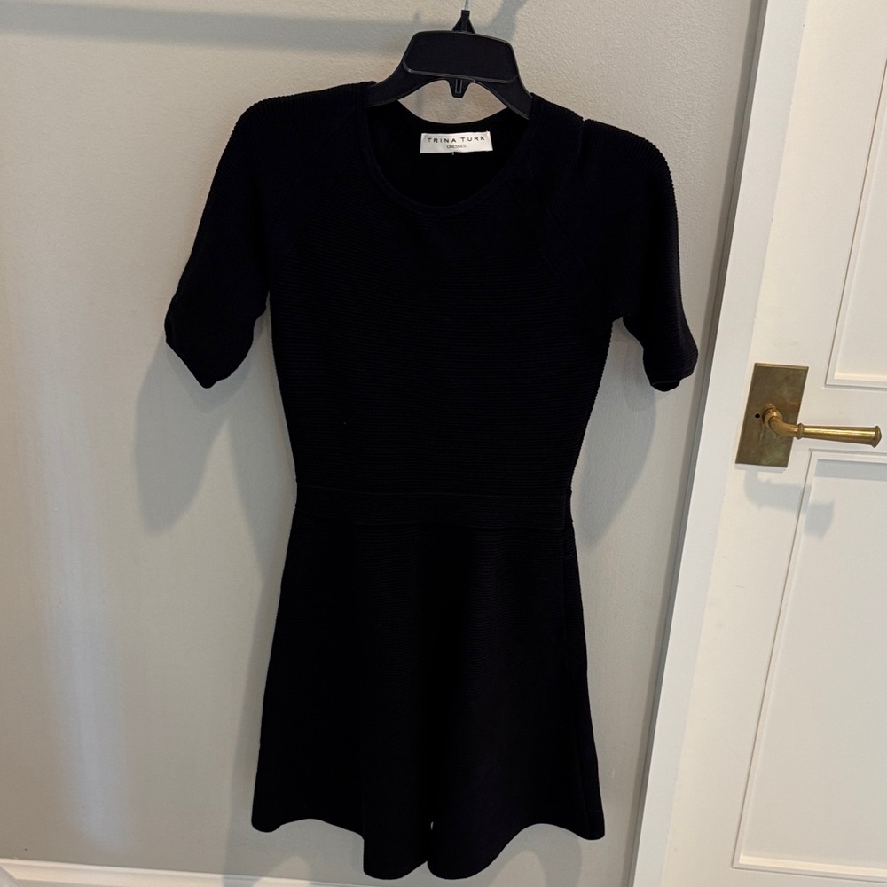 Trina Turk Black Mini Dress